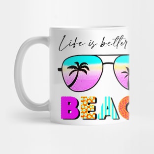 Life is better at the beach Mug